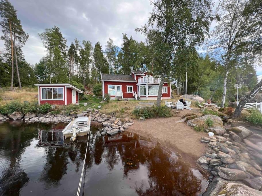 Talludden by the lake Årydssjön, Furuby Eksteriør billede
